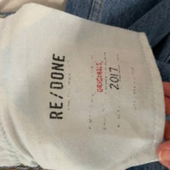 RE/DONE cropped jeans - Redone Jeans Size 24 - Picture 3 of 4